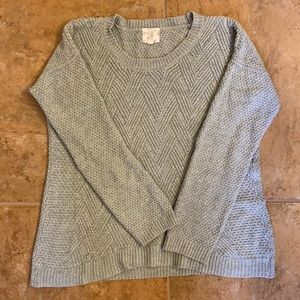 Hippie Rose Grey Sweater